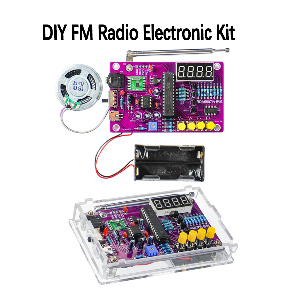 Diy Electronics Projects - Kit électronique radio FM DIY 87-108