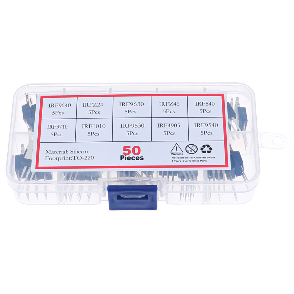 Mosfet Transistor Set - Boîte de kit de transistor Mosfet,