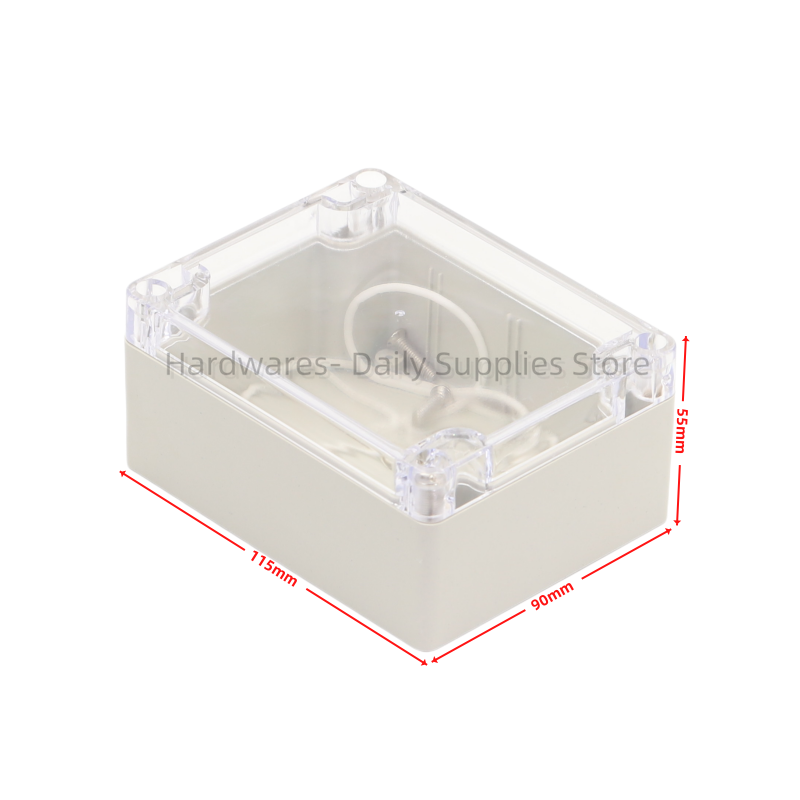 Diy Electronics Projects - Boîtier en plastique étanche 115x90x55mm, 1
