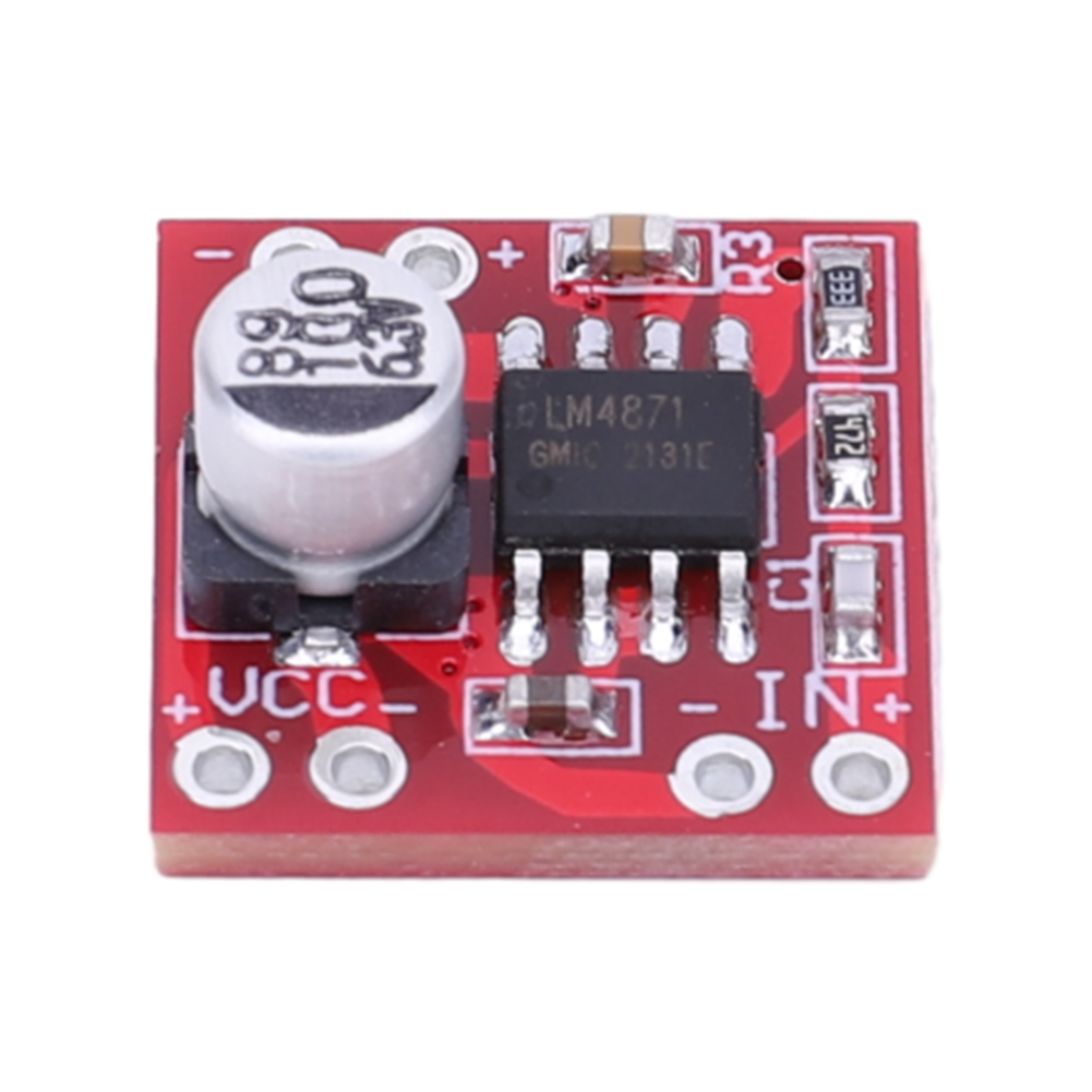 Diy Audio Electronics Kit - Module amplificateur vocal monocanal LM4871 3W,