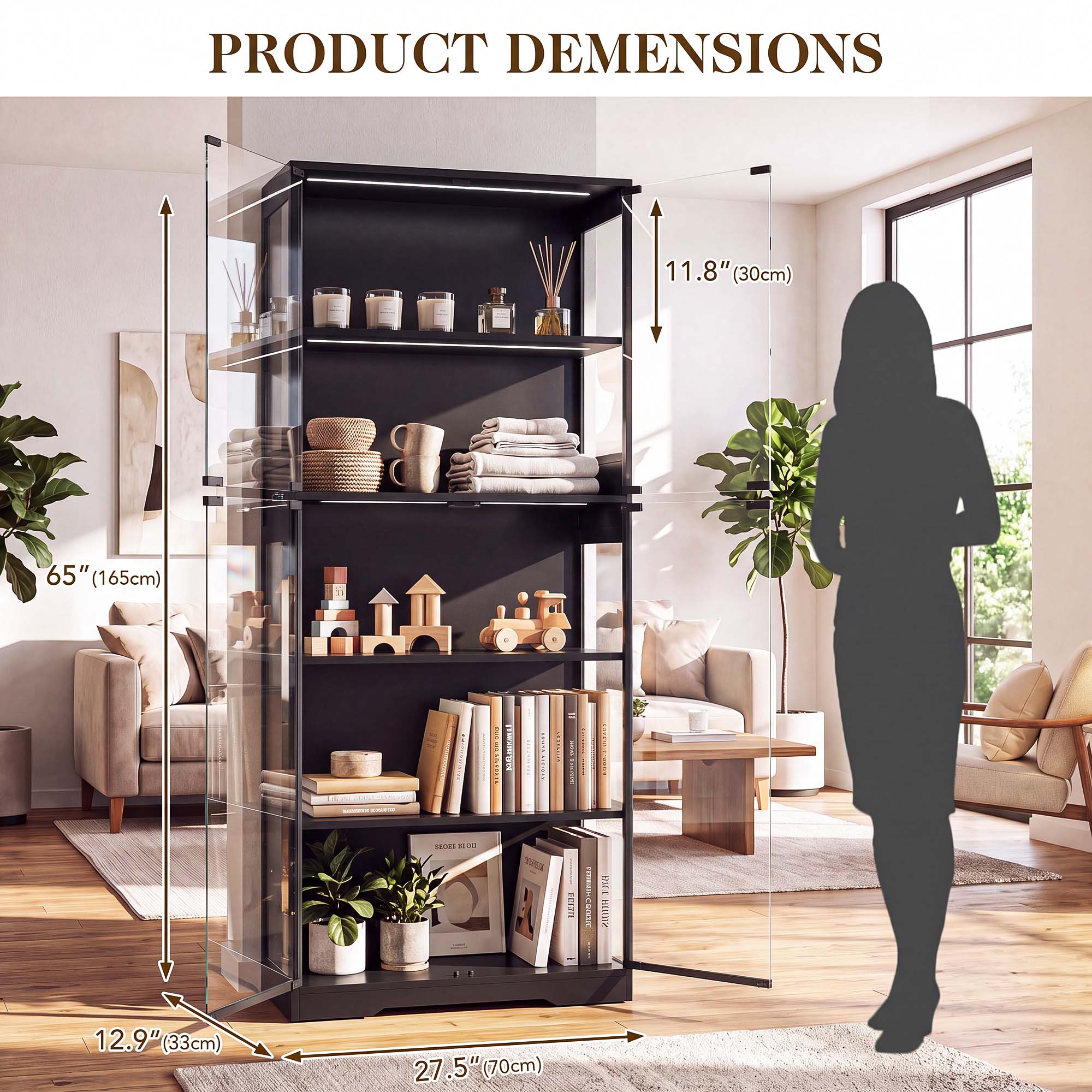 TCGBKAF Vitrine à 5 niveaux av - Ldr Light Sensor avis et prix