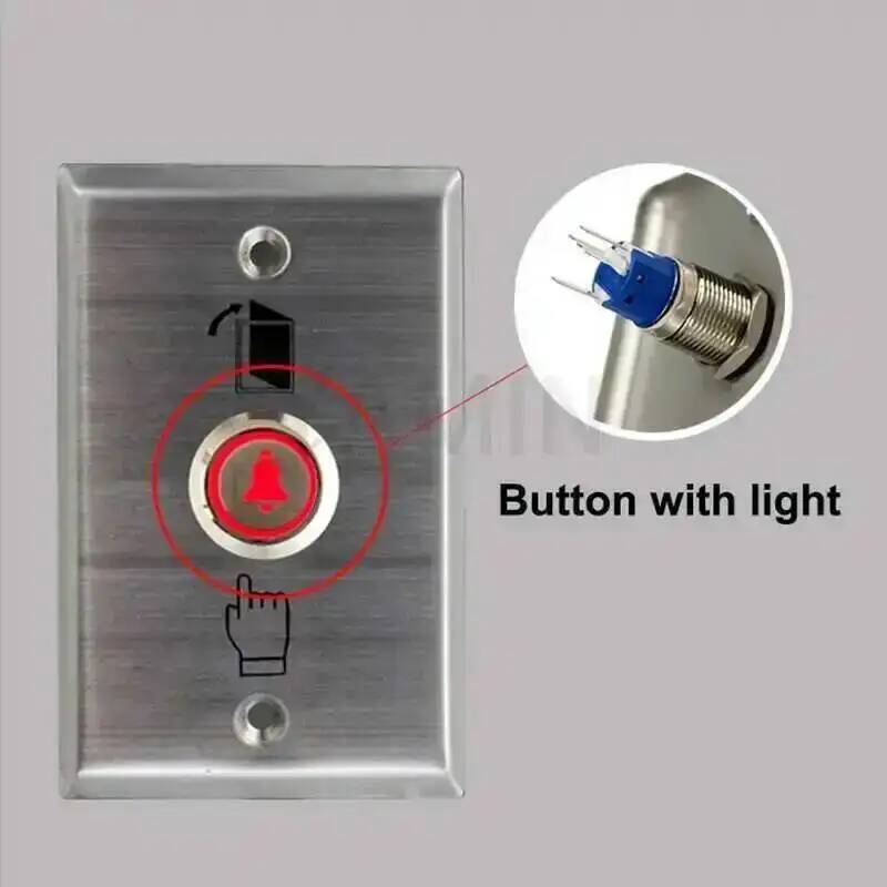 Sonnette de porte 16/19mm, bou - Push Button Tactile avis et prix