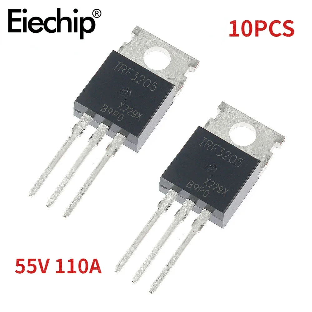 10 pièces IRF3205 Transistor I - Mosfet Transistor Set avis et prix