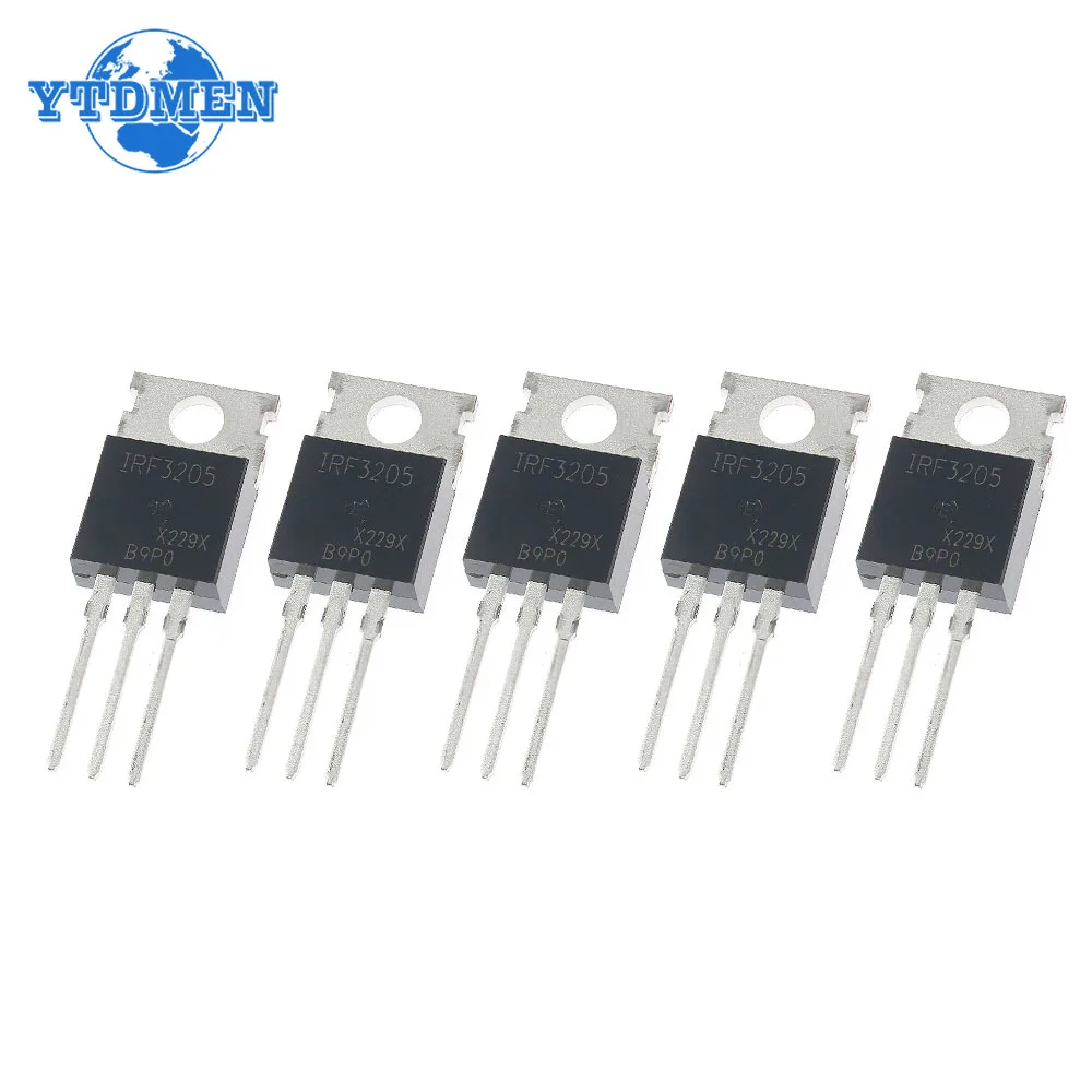 5/10 pièces IRF3205 Transistor - Mosfet Transistor Set avis et prix