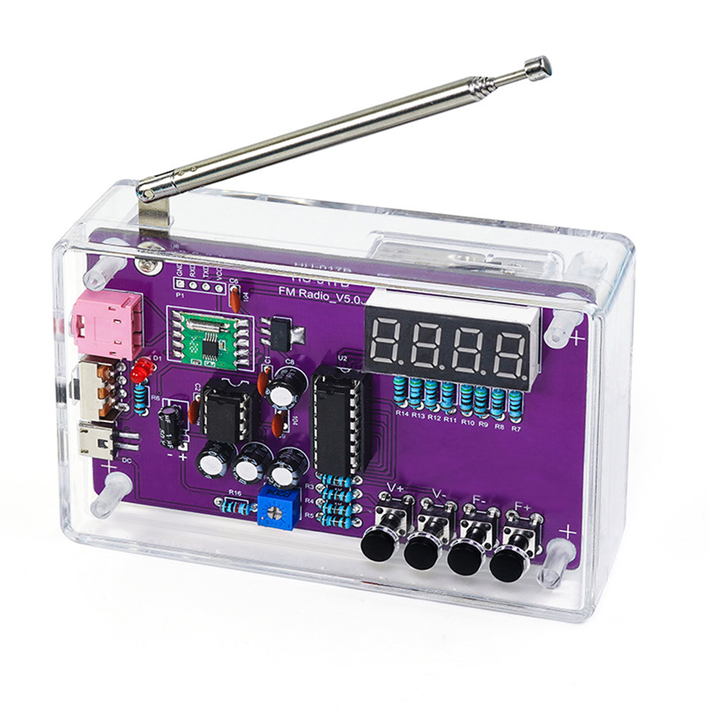 Kit radio HU-017A/HU-017B, un  - Diy Electronics Course avis et prix