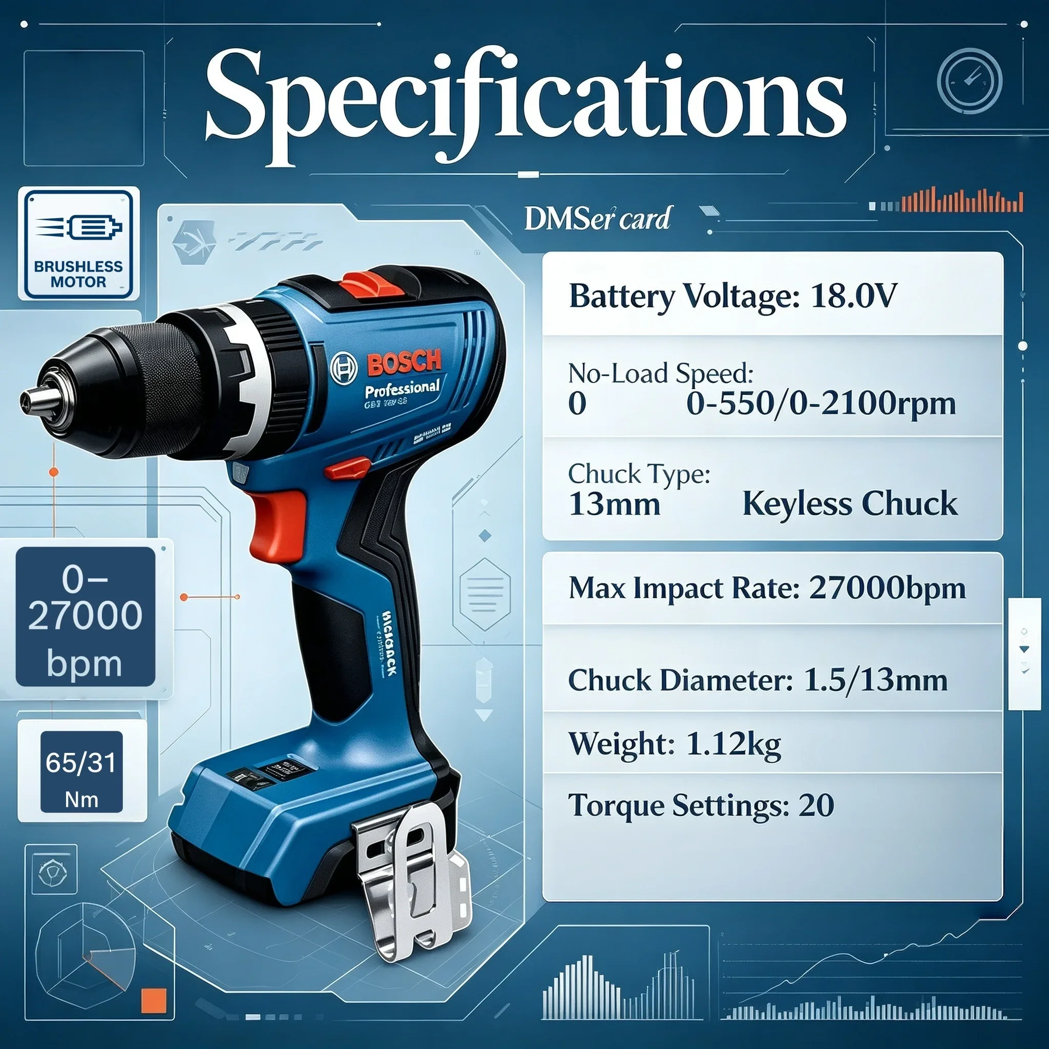 Perceuse-visseuse sans fil san - Bosch Drill Gsb 18V avis et prix