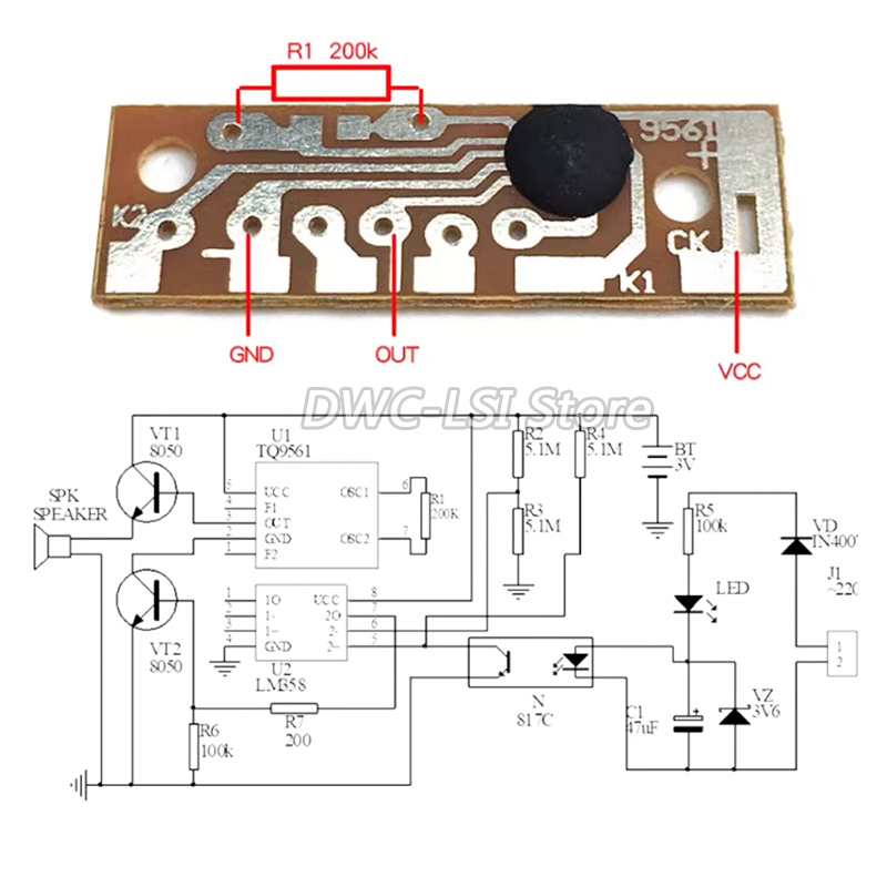 Kit expérimental d'alarme de p - Diy Electronics Course avis et prix