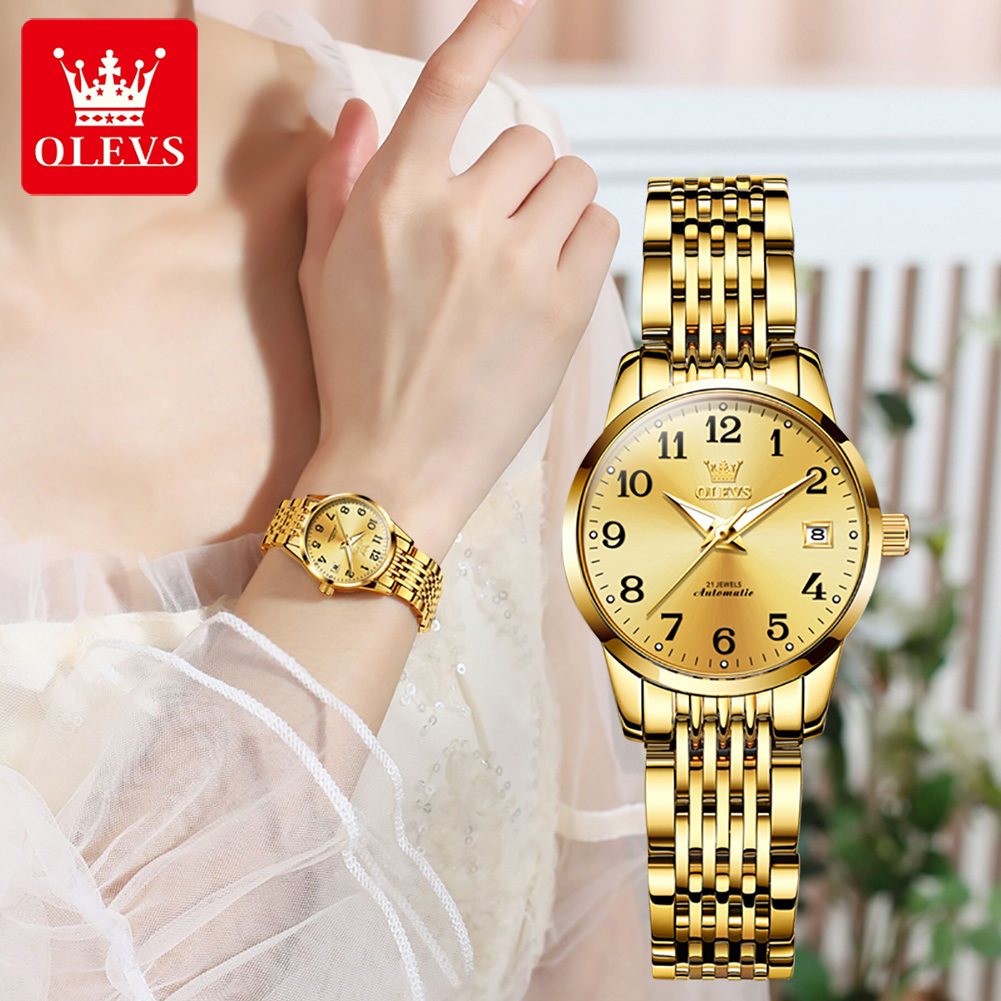 OLEVS 6666 femme montre mode S - Push Button Tactile avis et prix